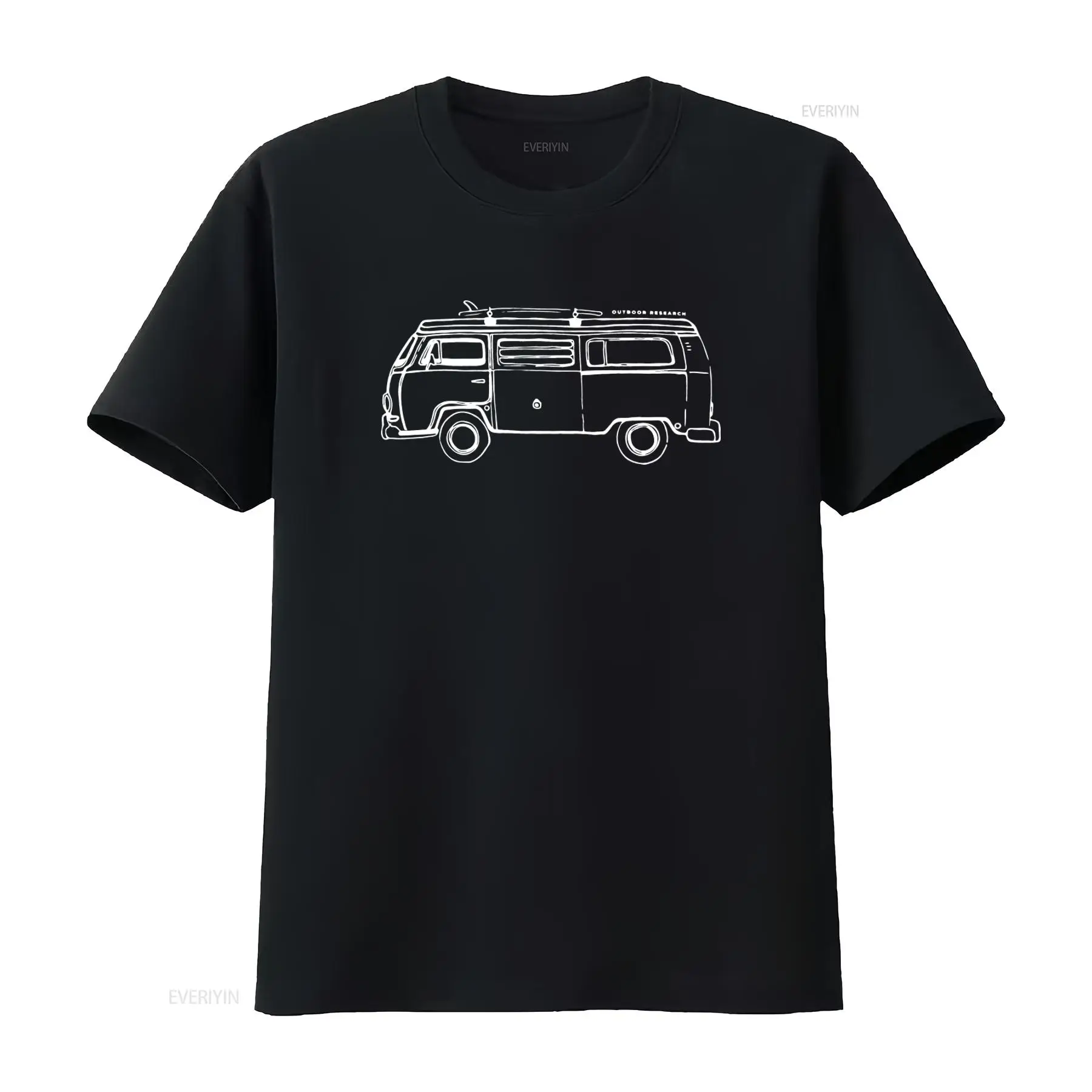 Vintage Fashion Research - T-shirt Outdoor Research Retro Van per