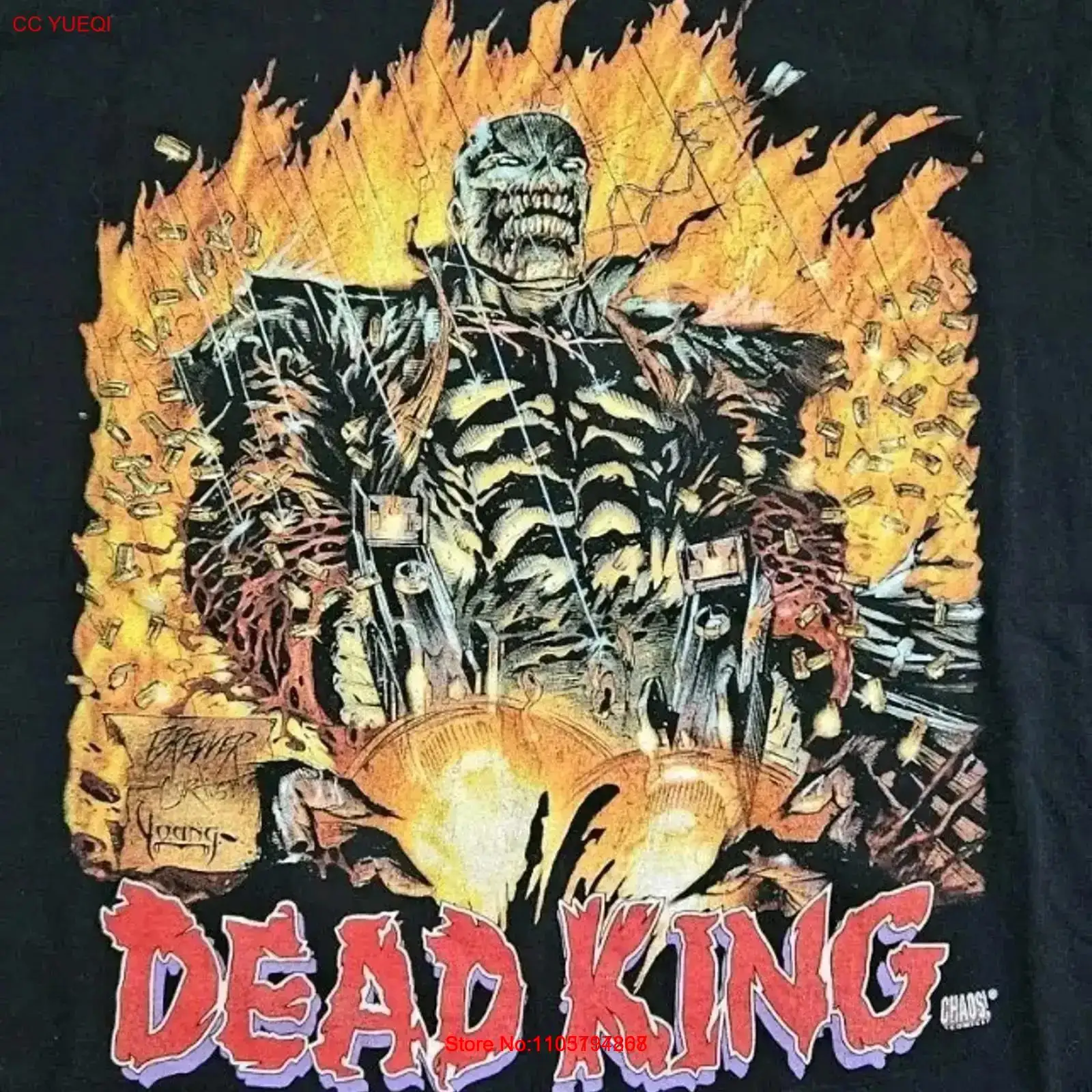 Vintage Fashion Victim - Vintage anni '90 Choas Comics Dead