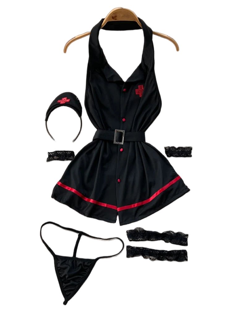 Vintage Fashion Aesthetic - Completo Set Lingerie Sexy da Donna
