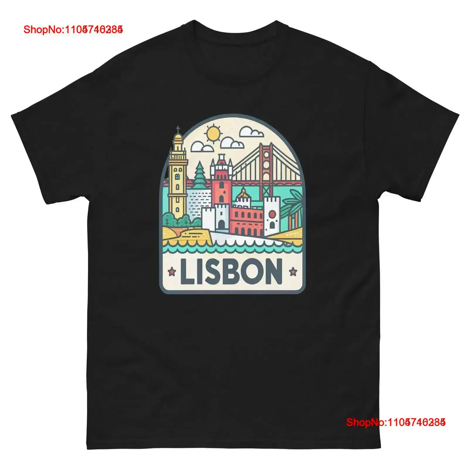 Vintage Fashion Lisbon - T-shirt Lisbon World Travel Urban Area