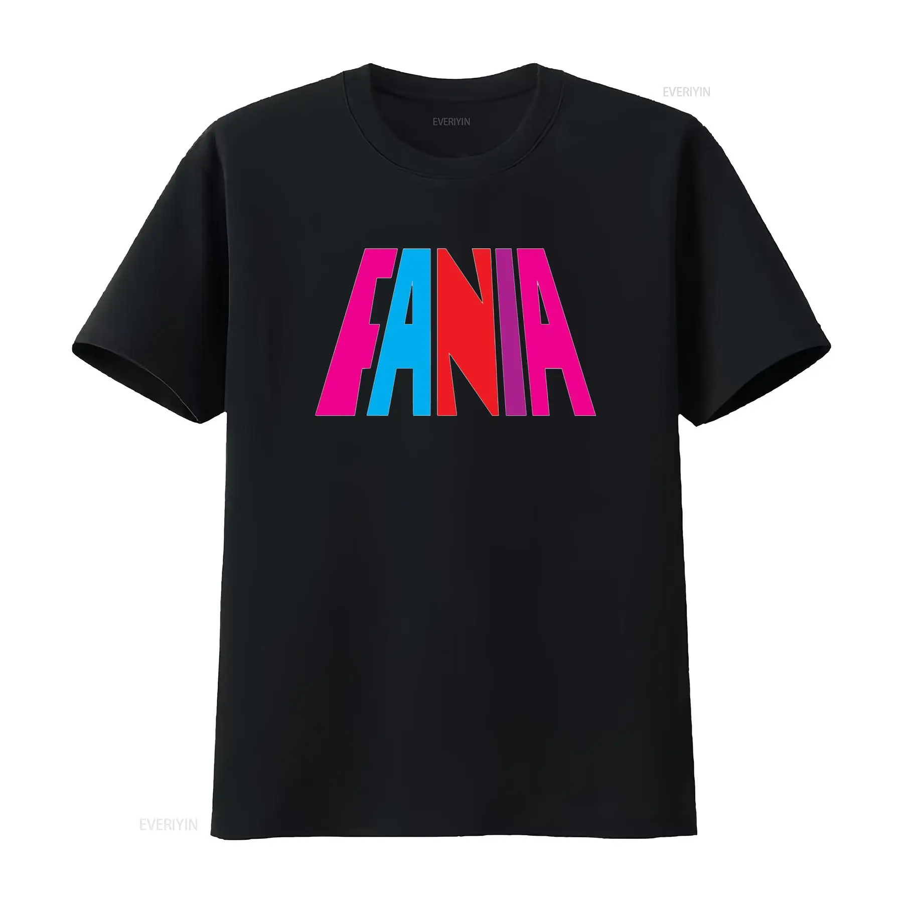 Vintage Fashion La - Maglietta Fania All Stars Salsa Camisetas