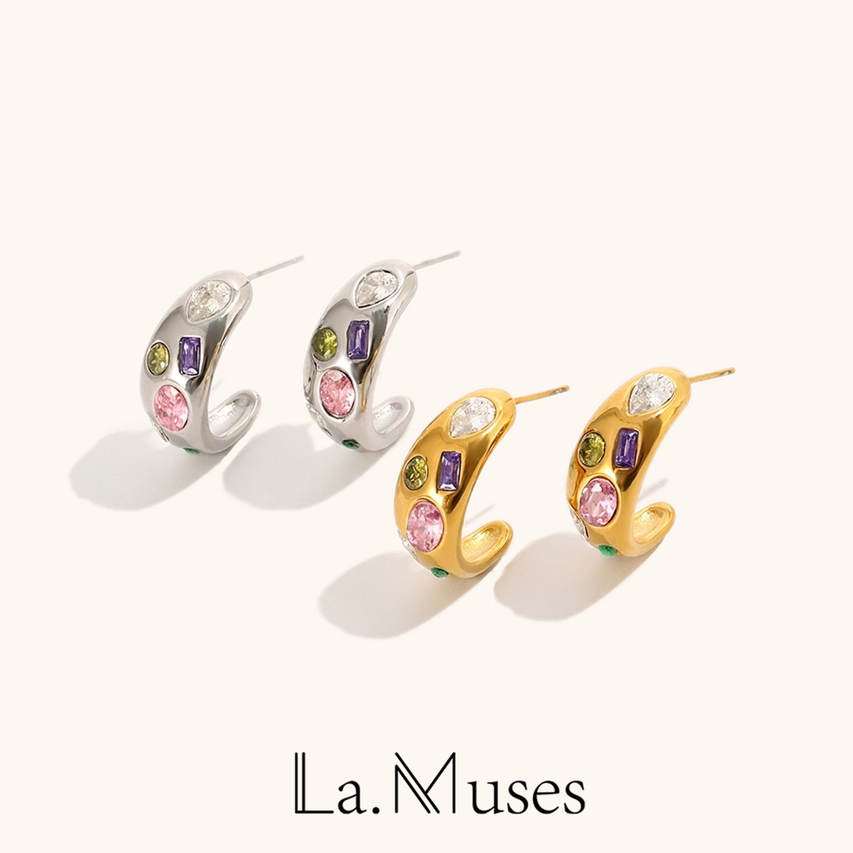 Vintage Fashion La - La. Muses Orecchini da donna in
