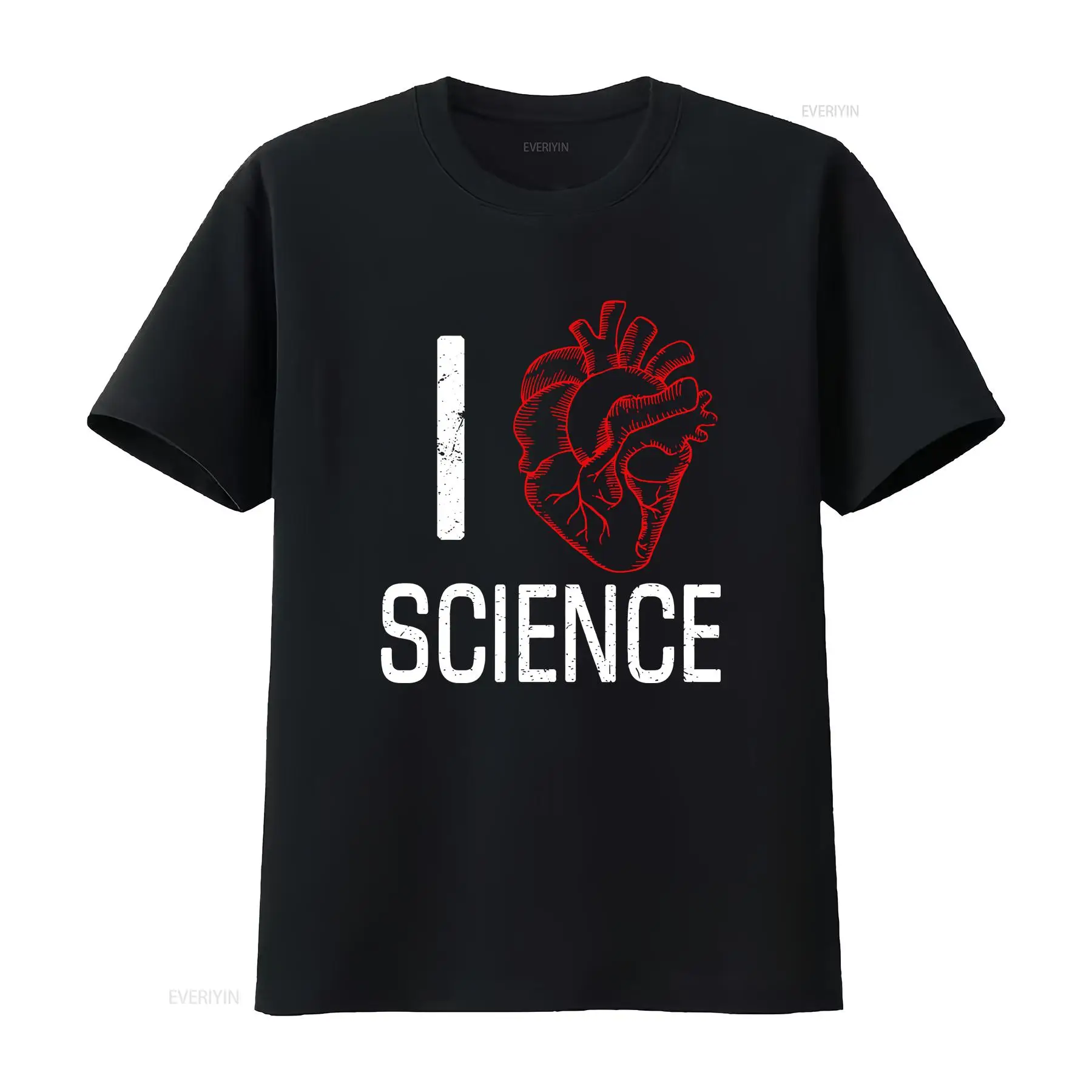 Vintage Fashion Research - Maglietta I Heart Science, Ricerca, Studio,