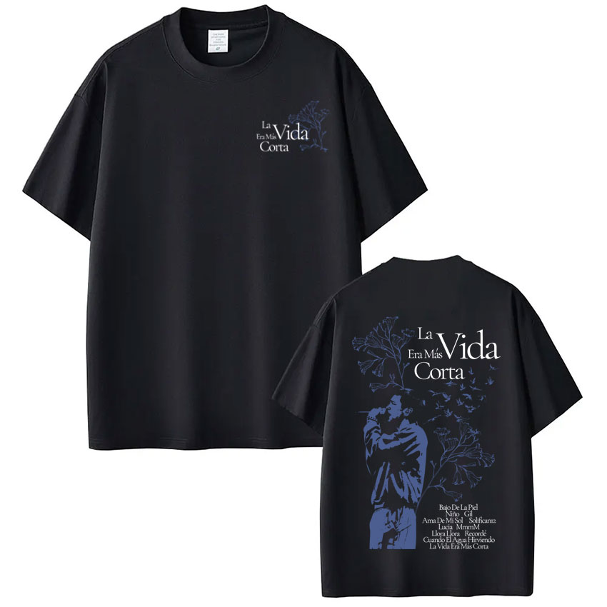 Vintage Fashion La - T-Shirt con Stampa 'La Vida Era