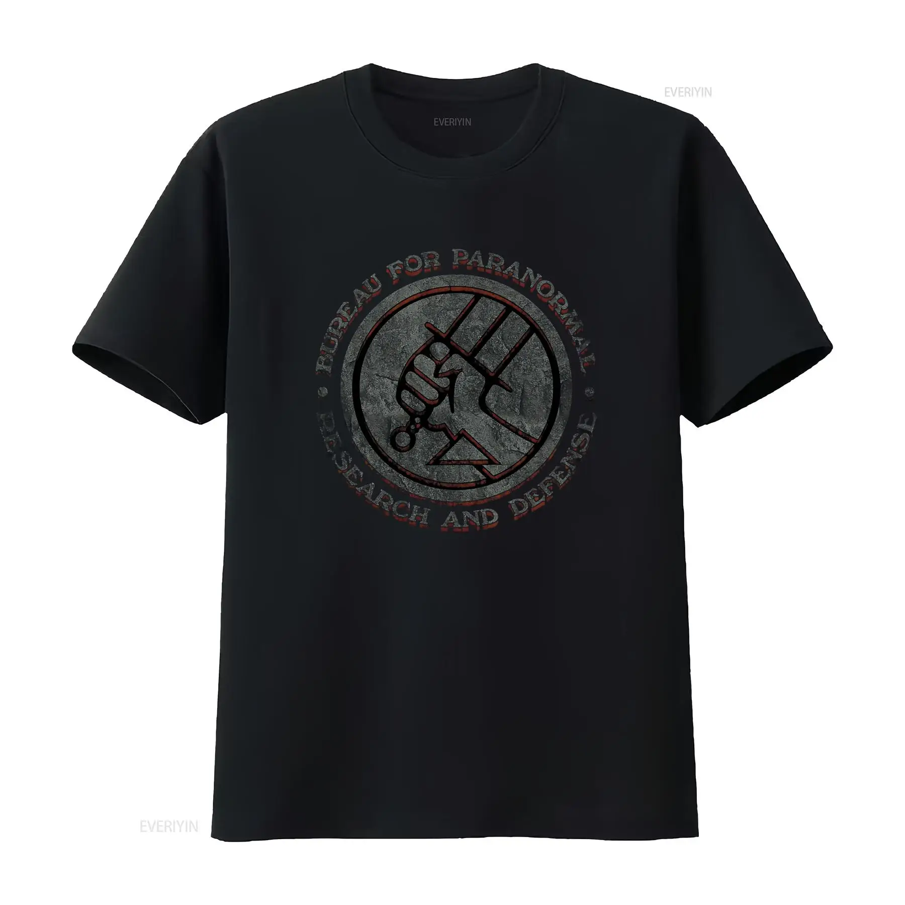 Vintage Fashion Research - T-shirt Hellboy Bprd Paranormal Research Defense