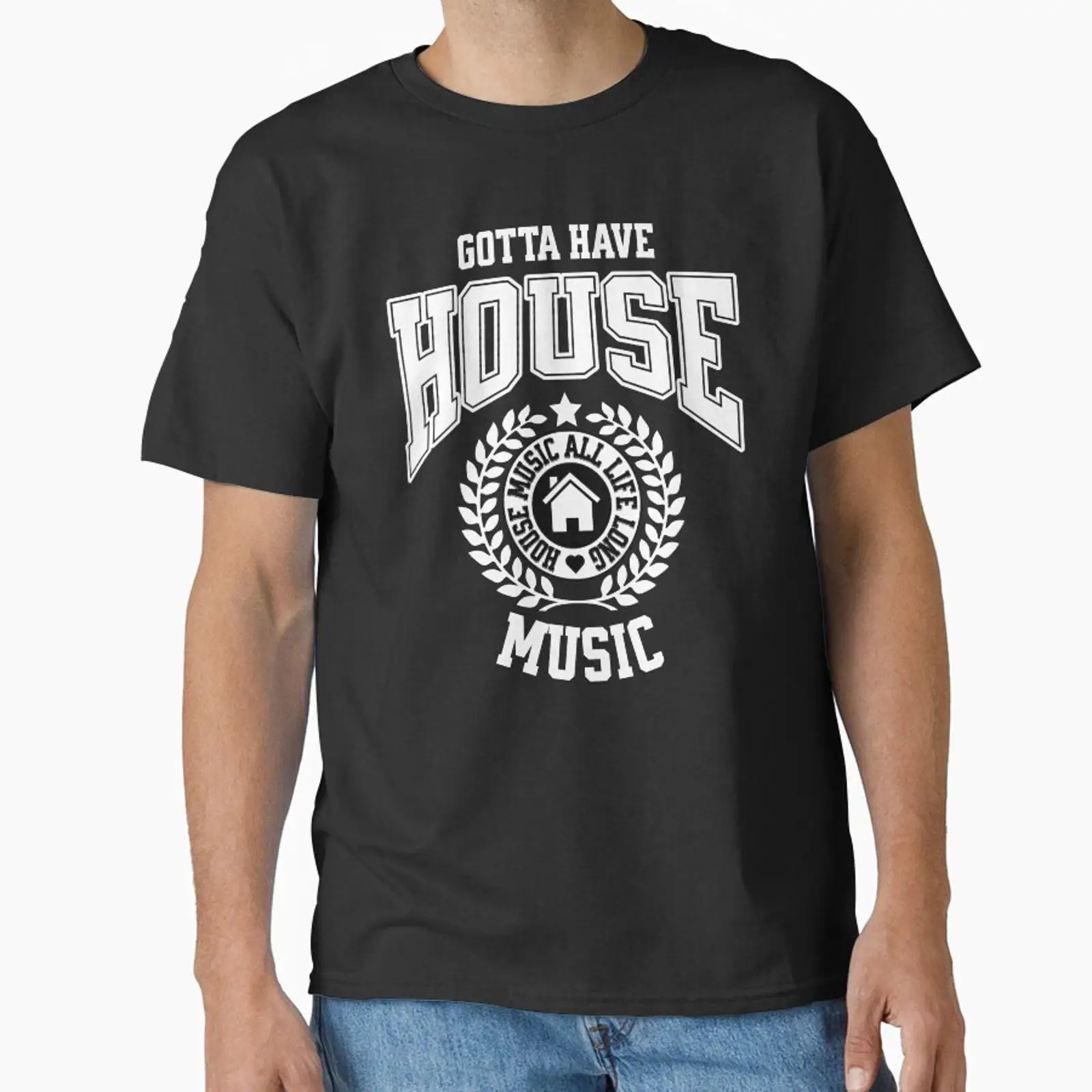 Vintage Fashion Houses - HOUSE MUSIC Gotta Have Collegiate Vibe