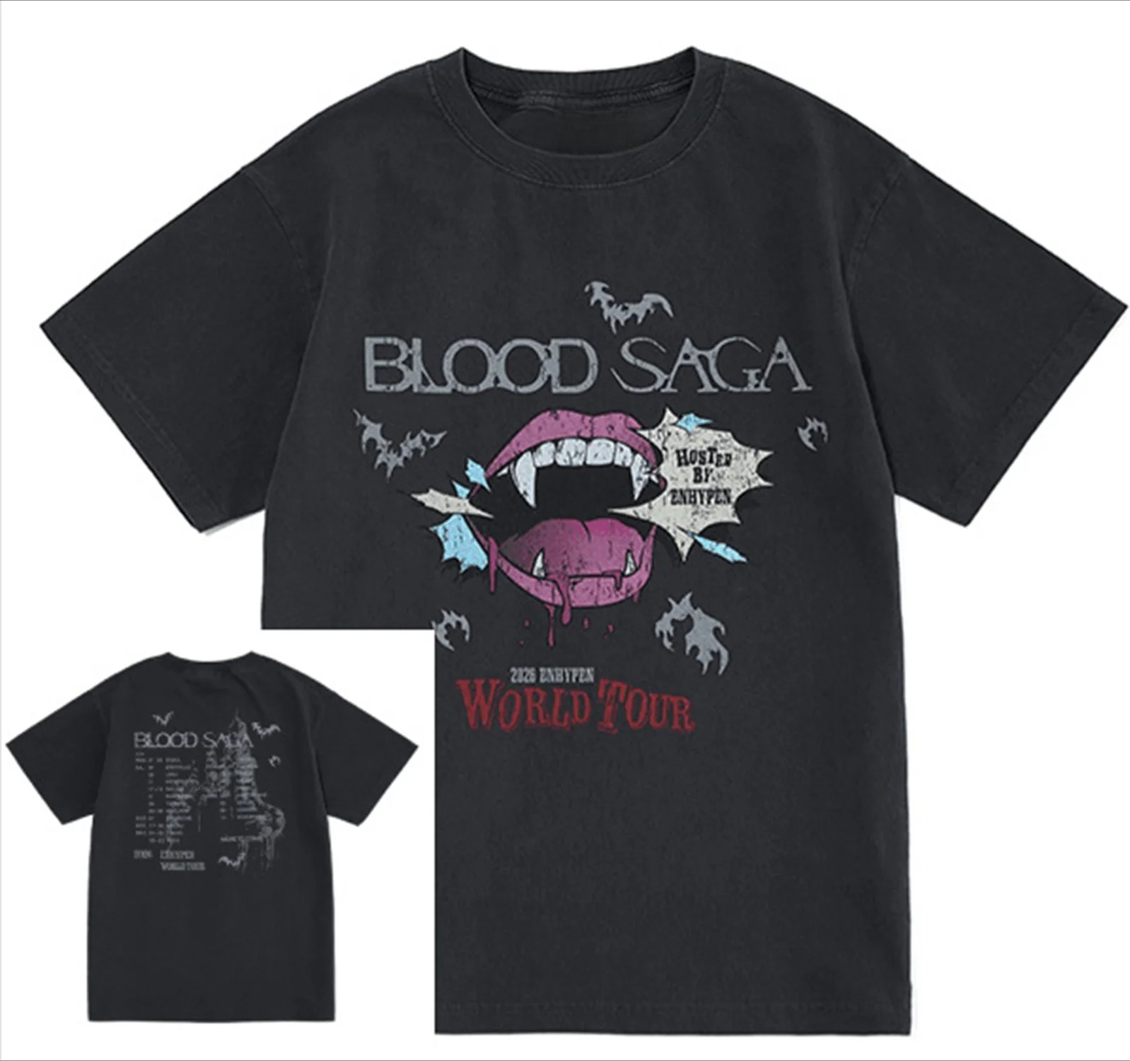 T-shirt Grafica 2026 Tour Conc - Retro Vintage Korean Fashion recensione e prezzo