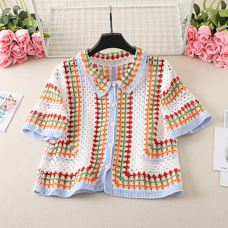 Camicia all'Uncinetto con Bott - Crochet Top Boho recensione e prezzo