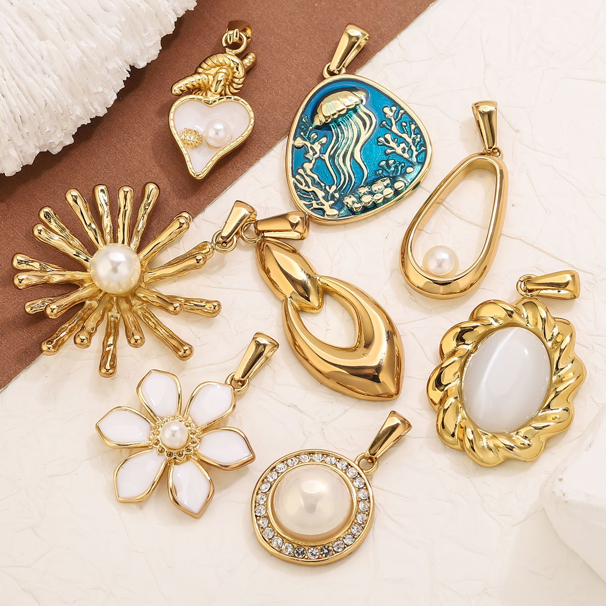 1 Pezzo Ciondolo a Forma di Fi - Vintage Fashion Jewelry recensione e prezzo
