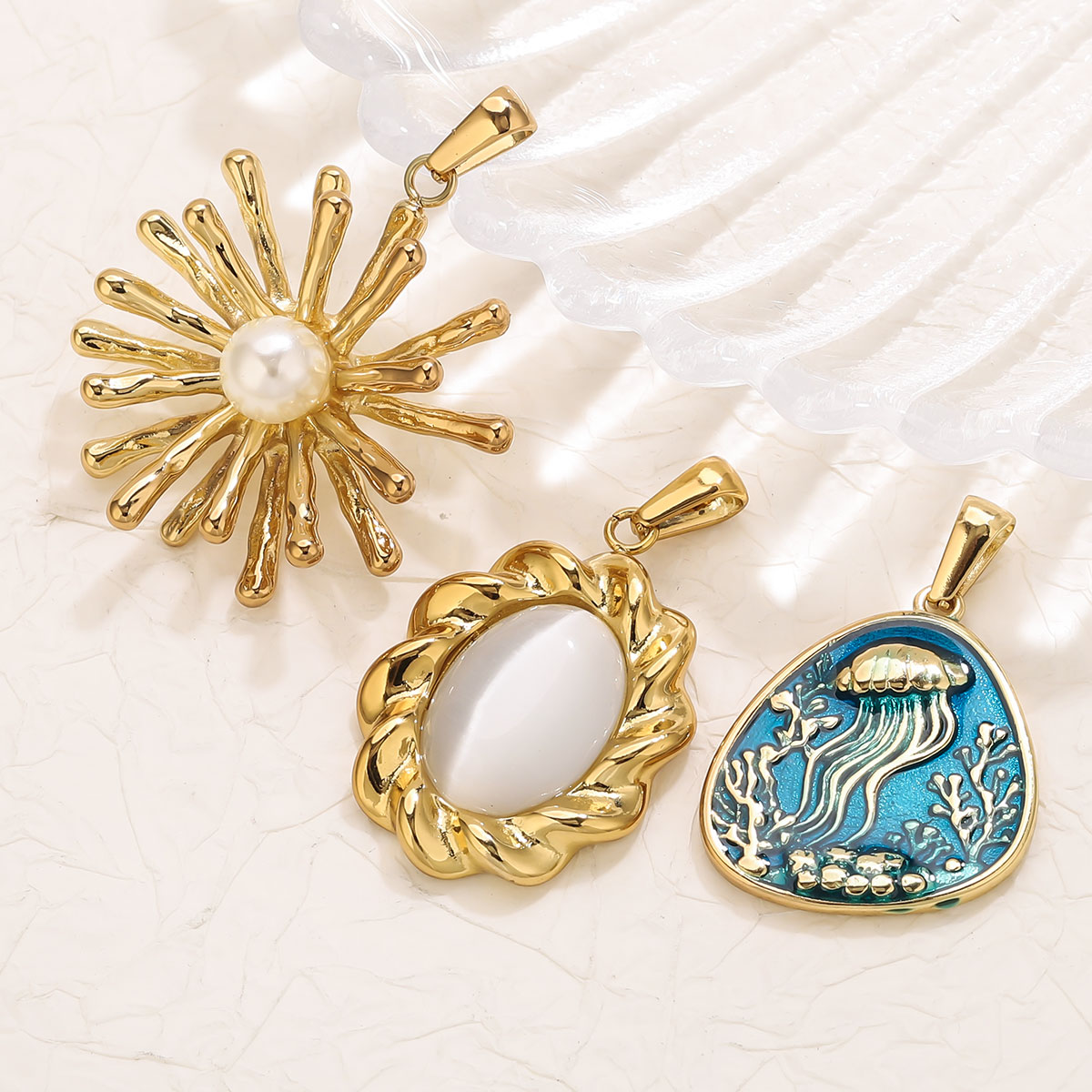 1 Pezzo Ciondolo a Forma di Fi - Vintage Fashion Jewelry recensione e prezzo