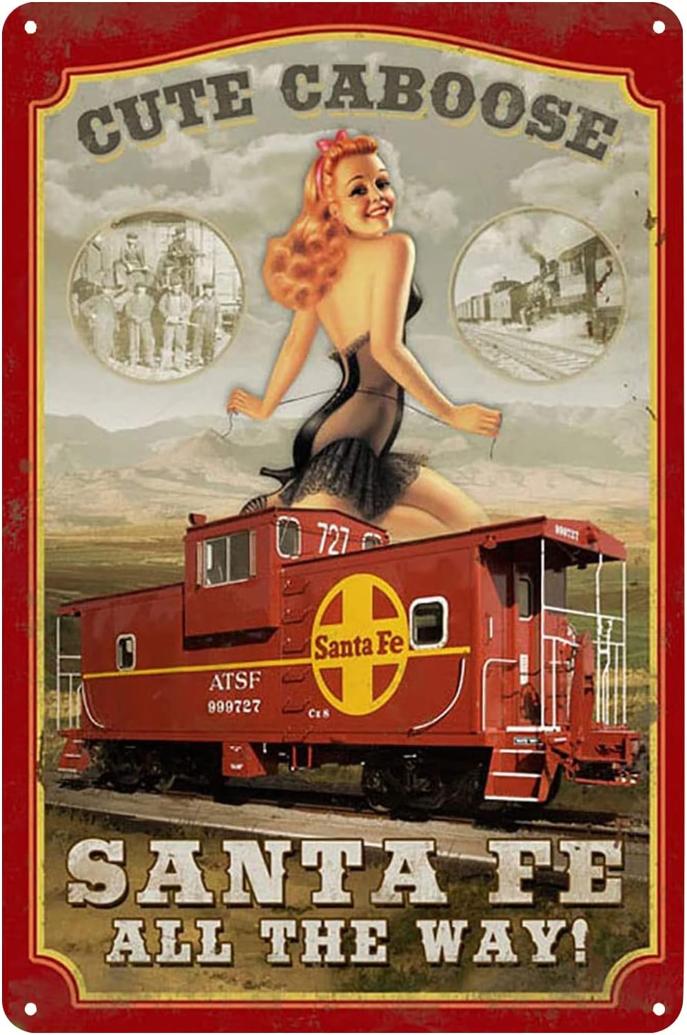 Poster in Metallo Vintage con  - Vintage Fashion Posters recensione e prezzo