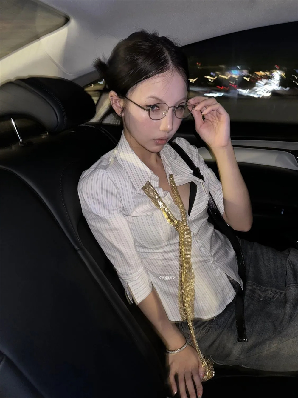 Camicia a Righe da Donna, Blus - Retro Vintage Korean Fashion recensione e prezzo