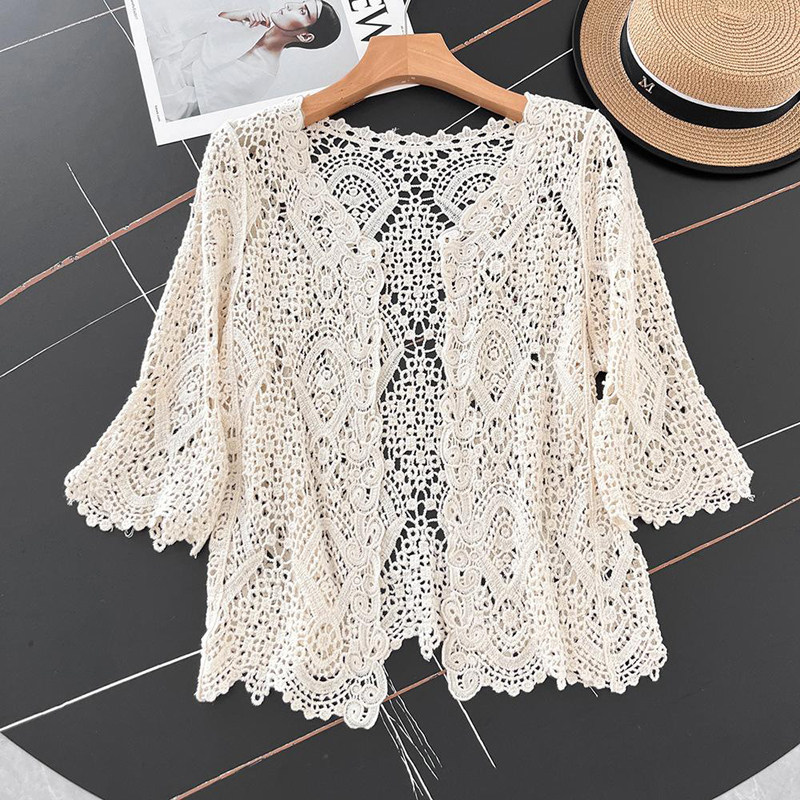 Cardigan all'uncinetto a mezza - Crochet Top Boho recensione e prezzo