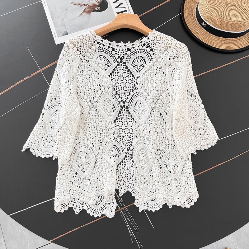 Cardigan all'uncinetto a mezza - Crochet Top Boho recensione e prezzo