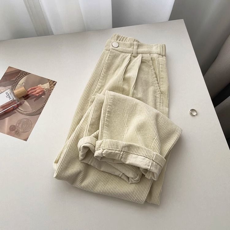 Pantaloni di velluto a coste r - Retro Vintage Korean Fashion recensione e prezzo