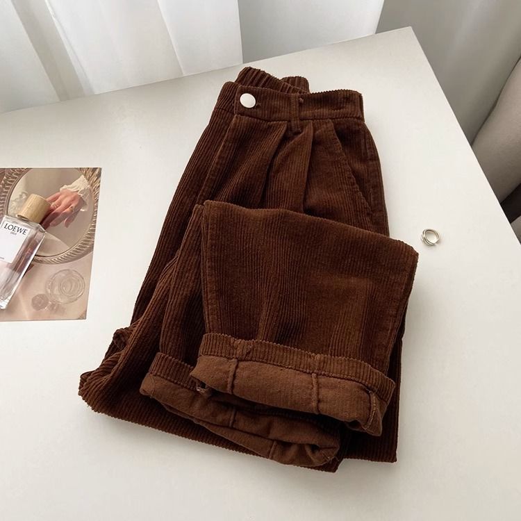 Pantaloni di velluto a coste r - Retro Vintage Korean Fashion recensione e prezzo