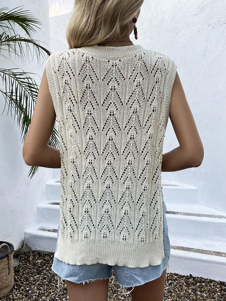 Top da donna beige all'uncinet - Crochet Top Boho recensione e prezzo