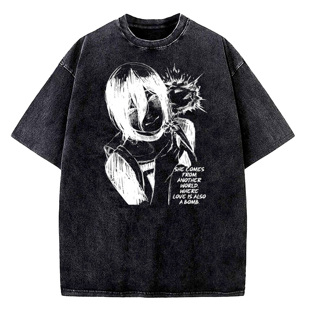 Reze Vintage T-shirt digitale  - Retro Vintage Korean Fashion recensione e prezzo