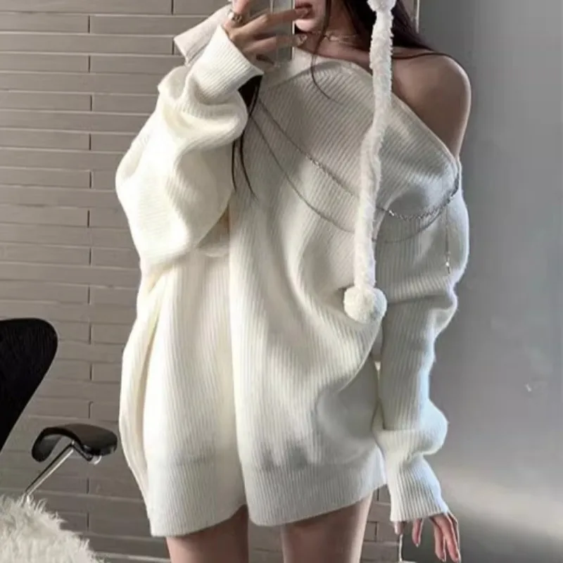 Maglioni Lunghi Y2K con Catene - Retro Vintage Korean Fashion recensione e prezzo