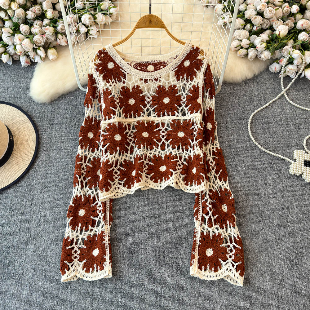 Top all'uncinetto floreale da  - Crochet Top Boho recensione e prezzo