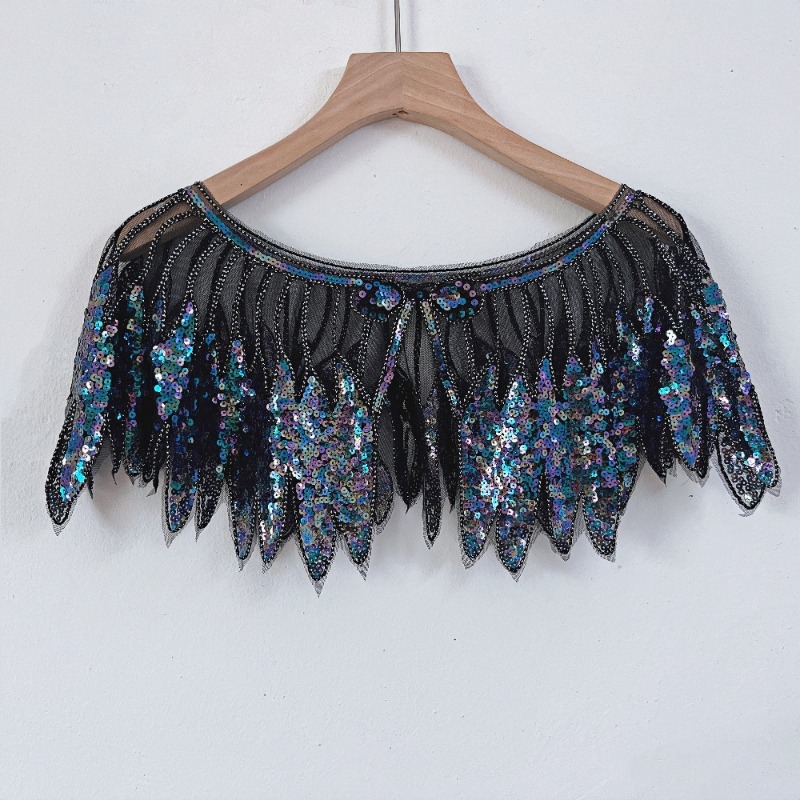 Ladies paillettes Leaf Lace Fl - Vintage Fashion Fabrics recensione e prezzo