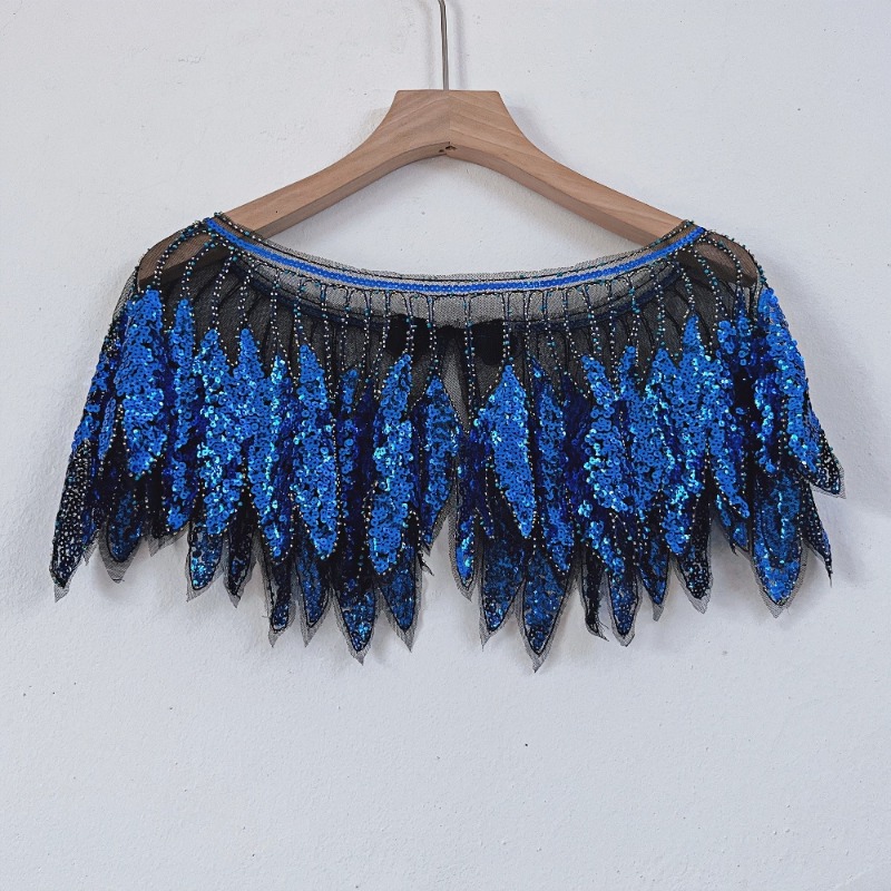 Ladies paillettes Leaf Lace Fl - Vintage Fashion Fabrics recensione e prezzo