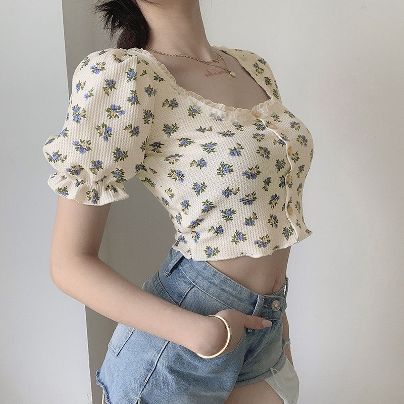 T-Shirt Floreale Giapponese St - Retro Vintage Korean Fashion recensione e prezzo