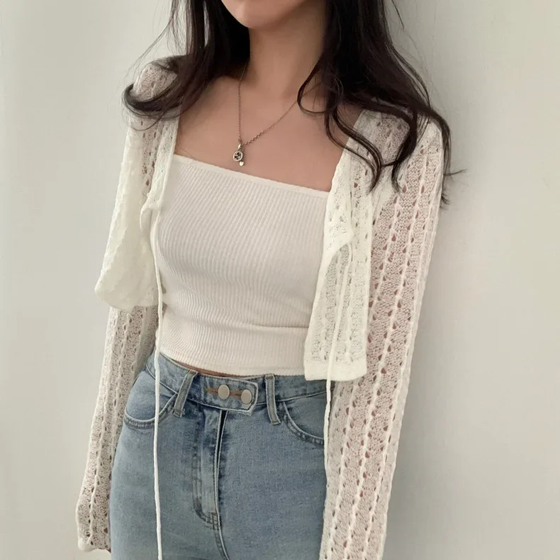 Cardigan corto da donna con cr - Crochet Top Boho recensione e prezzo