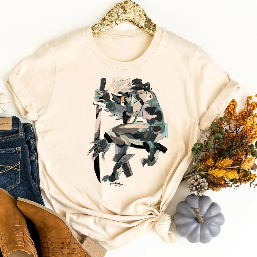 Maglietta Metal Gear Solid per - Retro Vintage Korean Fashion recensione e prezzo