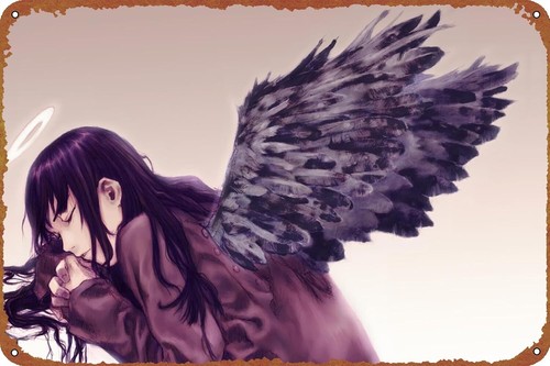 Haibane Renmei Anime Metal Tin - Vintage Fashion Posters recensione e prezzo