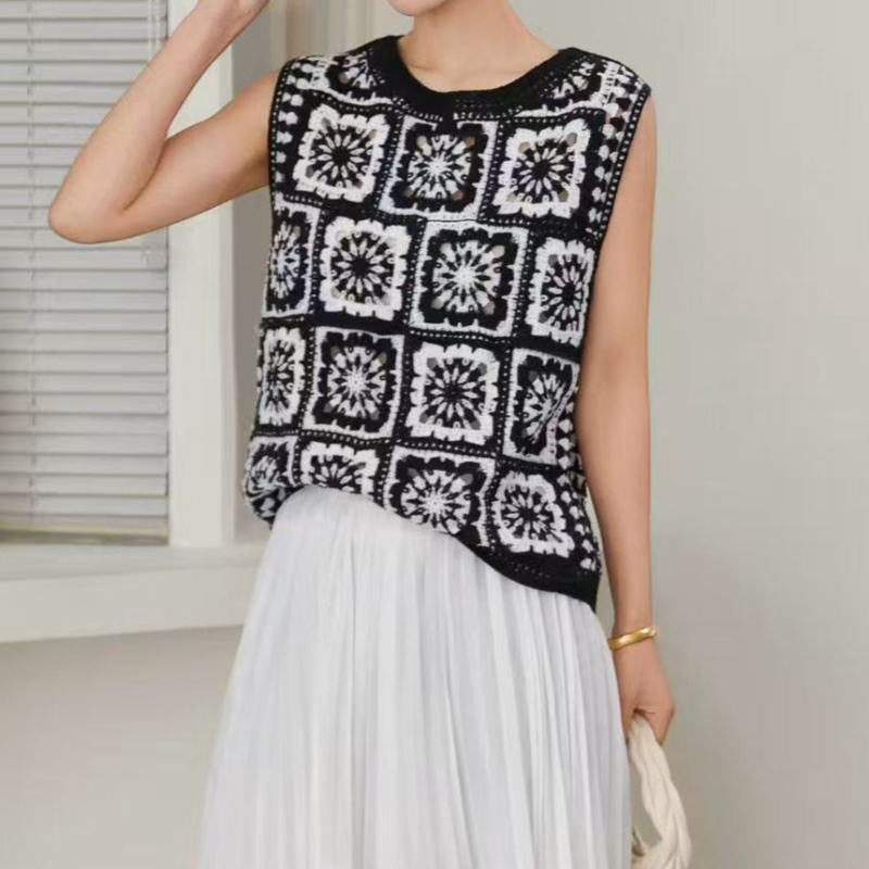 Top all'uncinetto Granny Squar - Crochet Top Boho recensione e prezzo
